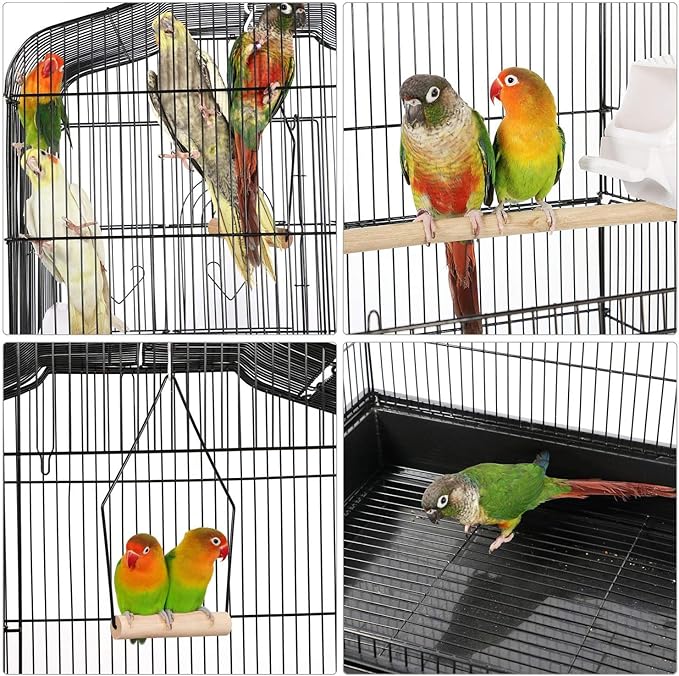 Yaheetech 41-inch Open Top Medium Bird Cages - Image 4