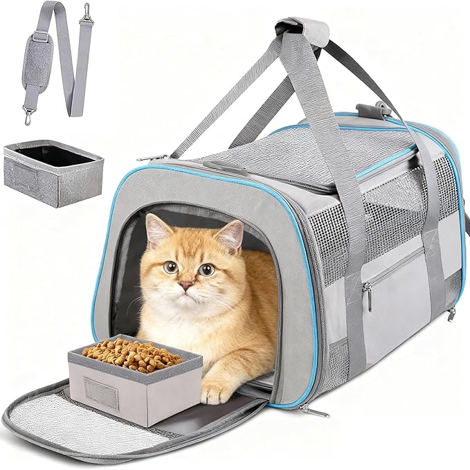 Heavy Duty 20 Inch Cat Carrier by SECLATO