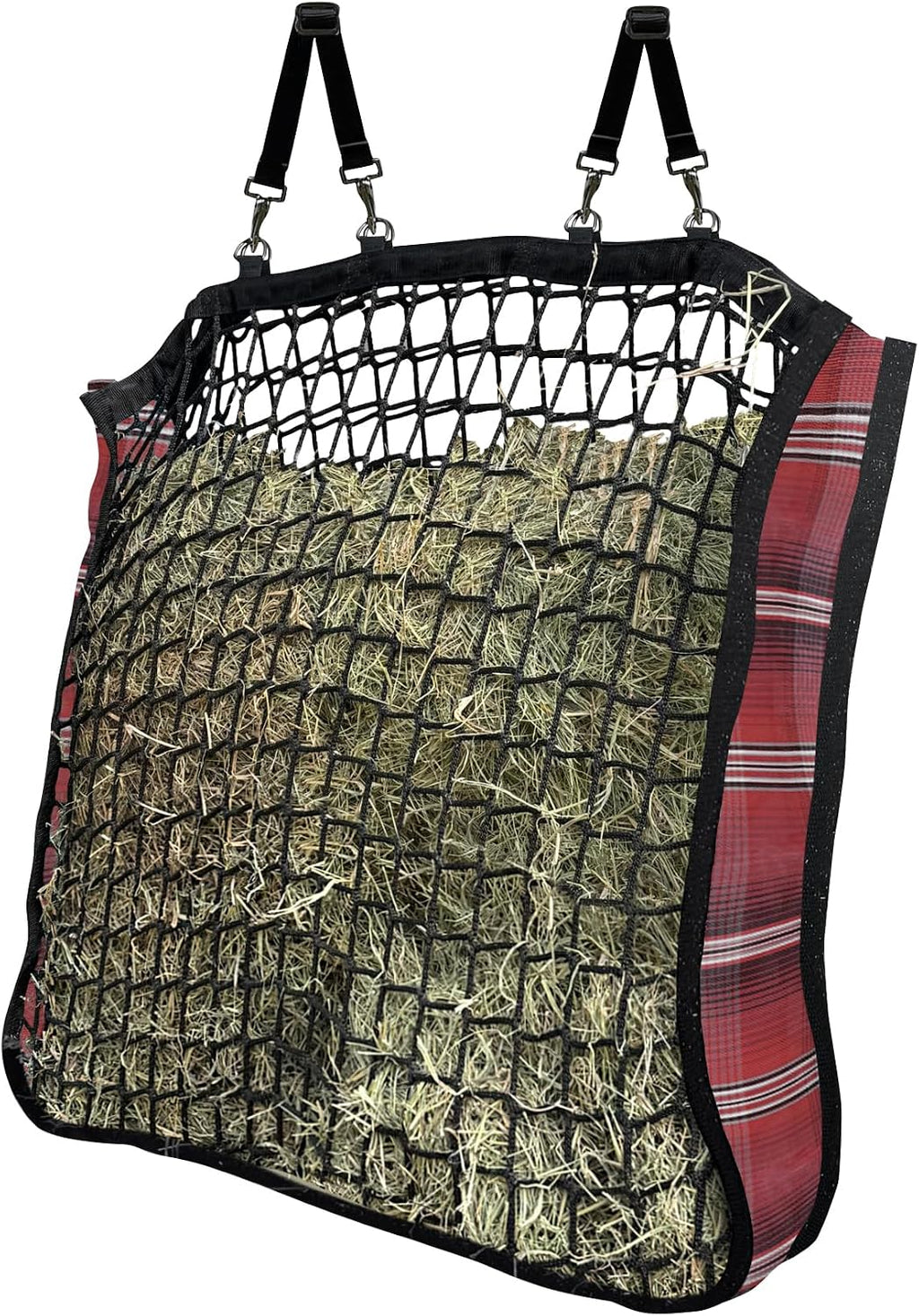 Slow Feed Hay Bag, 4 Flake, Durable Nylon Straps, Atlantis