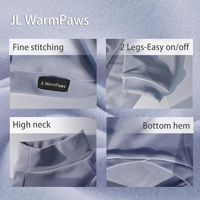 Fleece Sphynx Cat Clothes Soft Hairless Cat Clothes Pullover Cat Sweater - Image 5