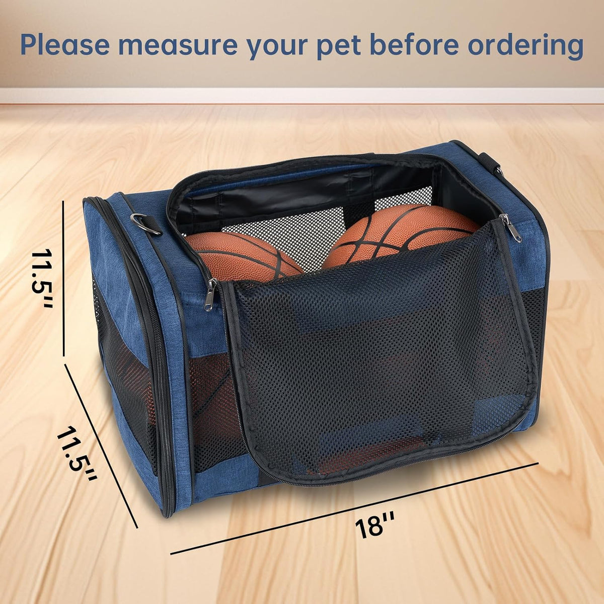 Cat Carrier Soft Collapsible for Travel, Small Pets Too