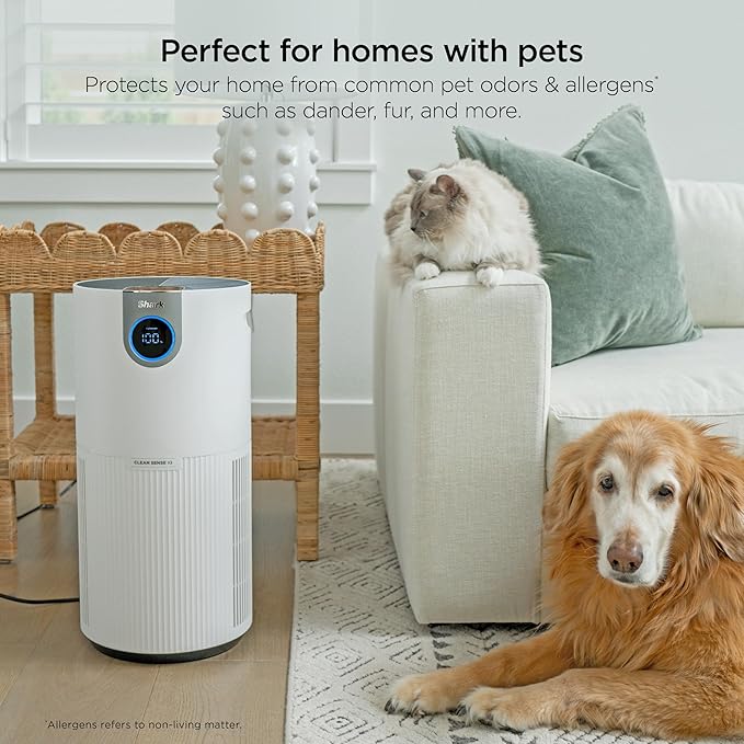 Shark Air Purifier for Home, and Bedroom, Clean Sense Technology, HEPA Air - Image 6