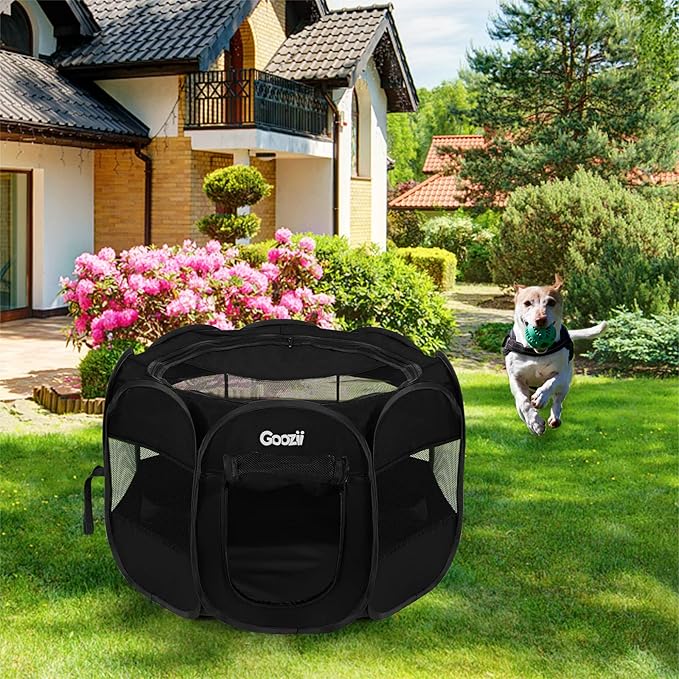 Foldable Portable Dog Playpen for Medium Dogs Indoor Outdoor, Big Dog Pet - Image 7