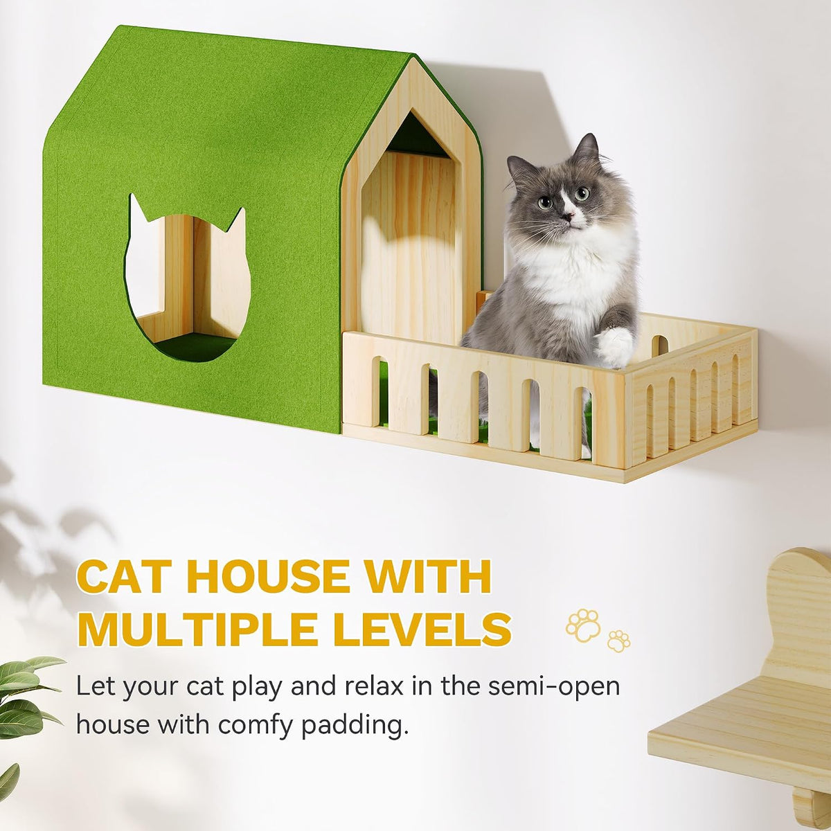 DWVO Cat Wall Shelves and Perches for Wall