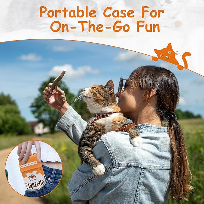 Nocciola Cat Toys, 3 Pack Funny Catnip Toys Filled - Image 6