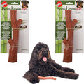 SPOT Bam-Bones Plus Branch -Bamboo Fiber & Nylon, Durable Long Lasting Dog Chew by SPOT