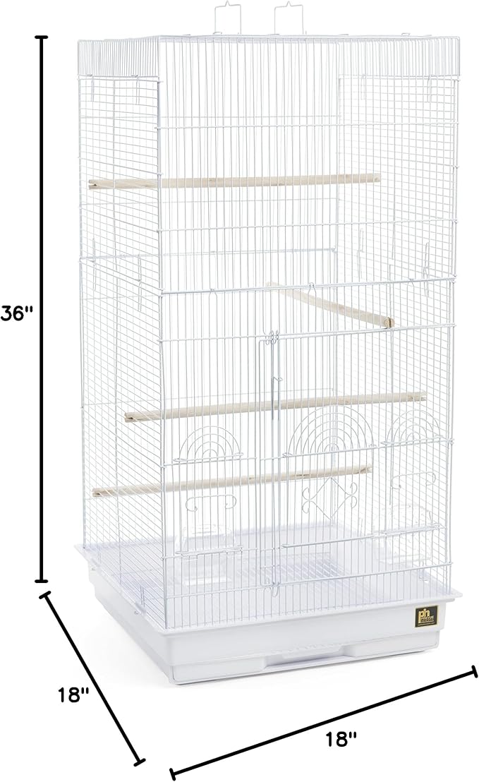 Prevue Pet Products SPECONO1818H-W Tall Tiel Cage - Image 10