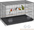 VEVOR 30 Inch Flight Bird Cage, Stackable Bird Cage Parakeet Cage by VEVOR