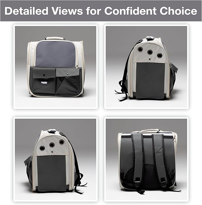 Pet Carrier Backpack for Cats & Dogs up to 22 LBS – Airline Approved Cat - Image 6