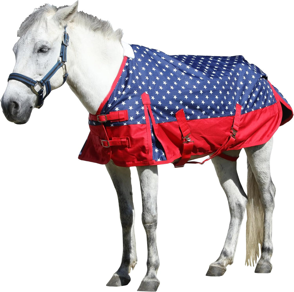LEAFOREST 1200D Pony Miniature Horse Turnout Blanket Waterproof 250g Fill