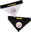 Pets First NFL Pittsburgh Steelers Reversible Bandana Size XX-Large by PETSFIRST