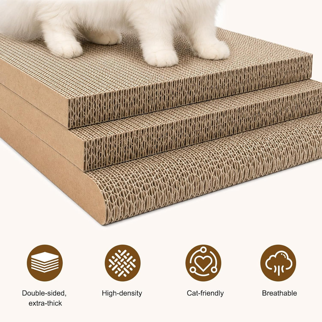 SZEE 2 Pack Cat Scratcher Pads Replacement Set for MZH09 Cat Scratch House
