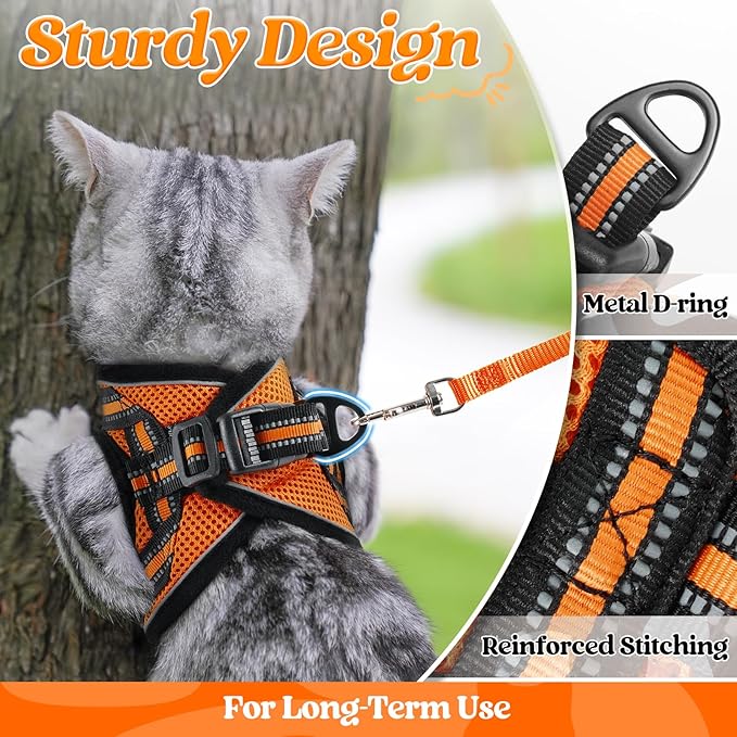 rabbitgoo Cat Harness and Leash Set - Image 5