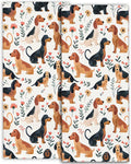 Cute Dachshund Hand Towels by amepay