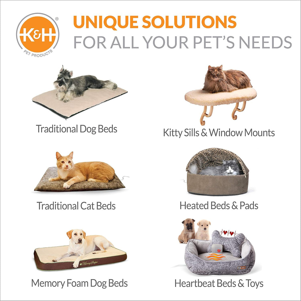 K&H Pet Products Thermo-Pet Mat Reversible Heated Pet Bed Mocha 14 X 28 Inches