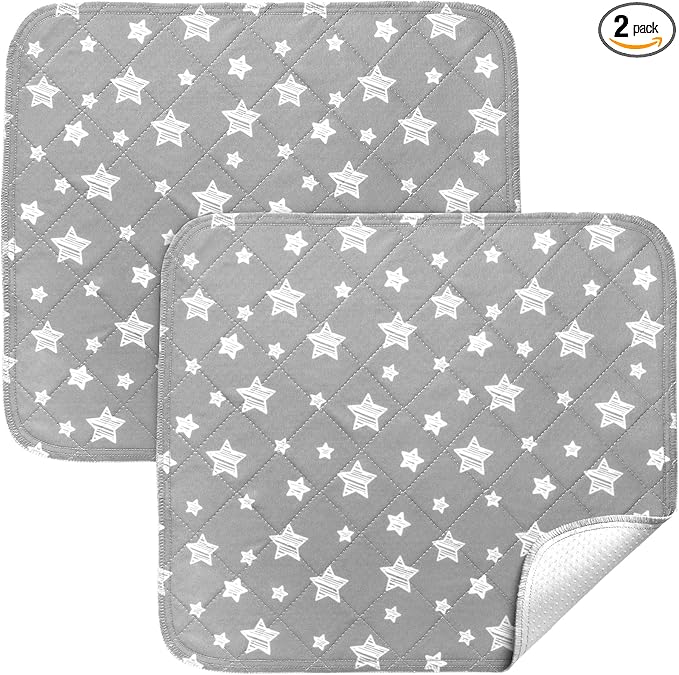 Waterproof Bed Pads Washable, Absorbent Chuck Pads by Moonsea