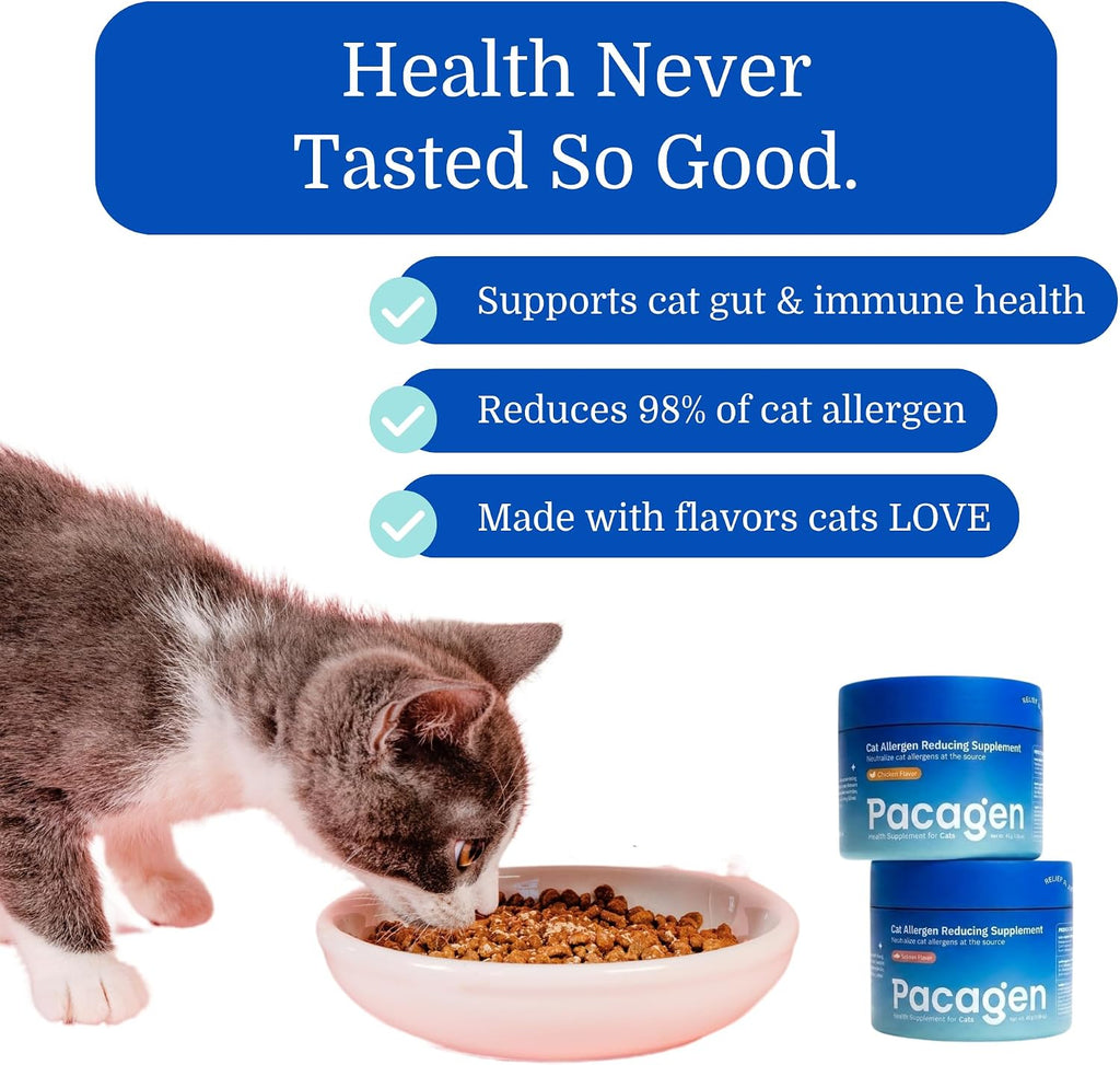 Pacagen Cat Allergen Reducing Supplement (Chicken)