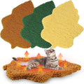 3Pack Self Warming Pet Bed Leaf Pad, Mixed Colors, Medium-18 x24