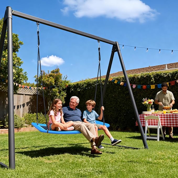 Trekassy 700lb Giant 60" Skycurve Platform Tree Swing - Image 9