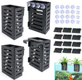 Aquarium Plant Holder 4 PCS Hanging Aquatic Plant Pot by Uprony