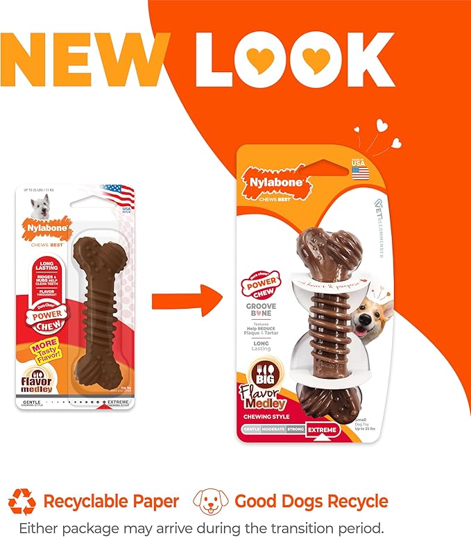 Nylabone Power Chew Groove Bone - Image 3