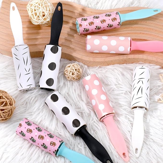 24 PCS Mini Lint Roller 720 Sheets Lint Rollers - Image 6