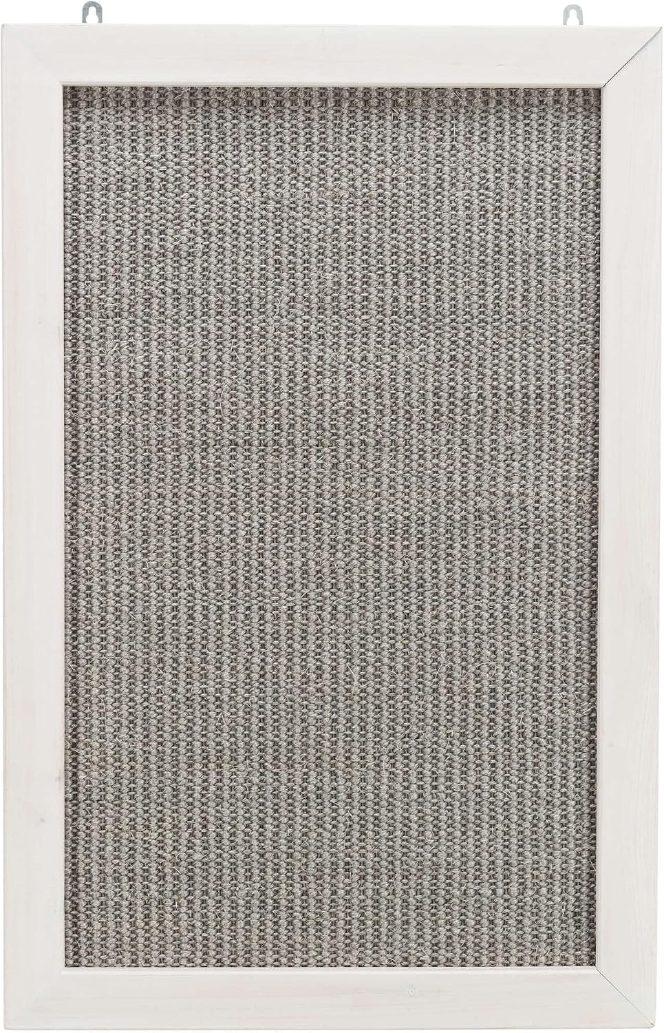 Trixie Scratching Board for Corner – Vertical Sisal Rope Pad for Indoor Cats – Easy-Install Corner Scratch Pad – Gray, 1 x 12.6 x 23.6 in