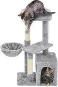 Topeakmart Cat Tree Tower for Indoor Cats, 34.5in Cat Activity Center by Topeakmart