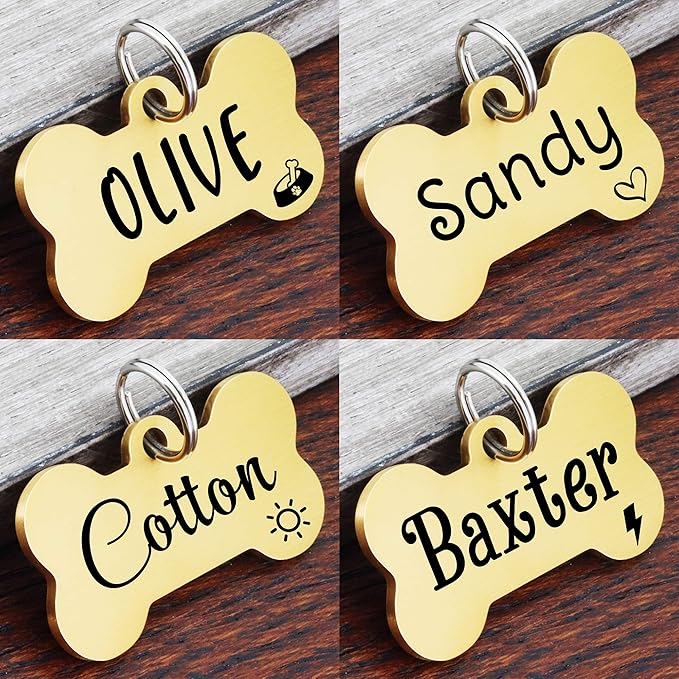 Ultra Joys Custom Personalized Pet ID Tag - Image 3