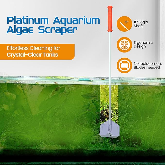FLIPPER Platinum Hand Algae Scraper – Aquarium Glass and Acrylic Cleaner - Image 2
