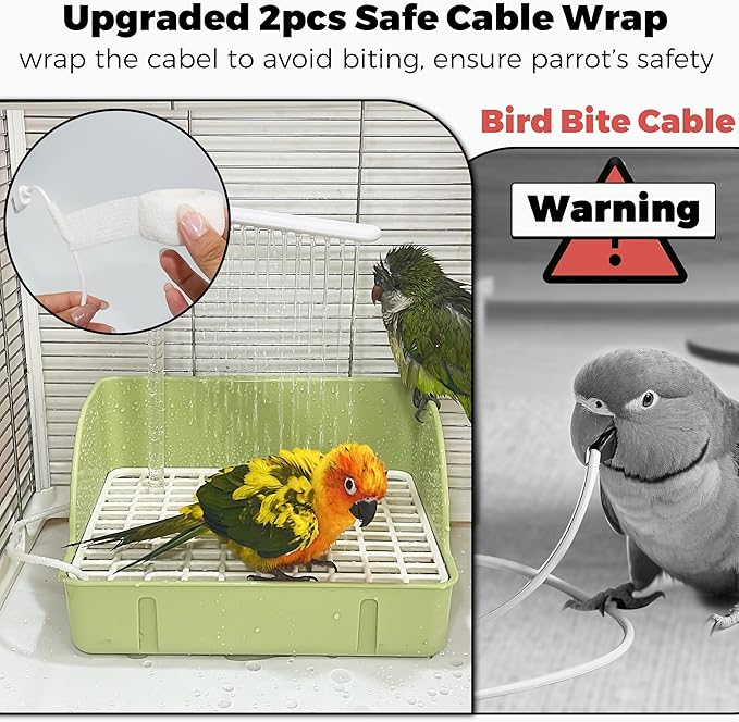 Automatic Parakeet Bird Bath - Image 2