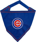 Pets First MLB Chicago Cubs TIE Bandana, Small/Medium. Dog Bandana Scarf Bib by PETSFIRST