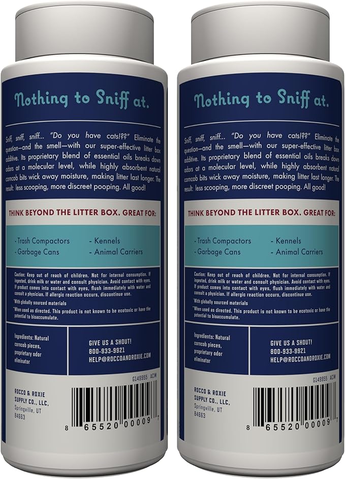 Rocco & Roxie Litter Box Odor Eliminator, Best Natural Urine Deodorizer - Image 7