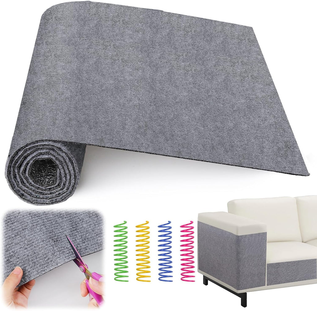 Cat Scratch Couch Furniture Protector Self-Adhesive for Walls