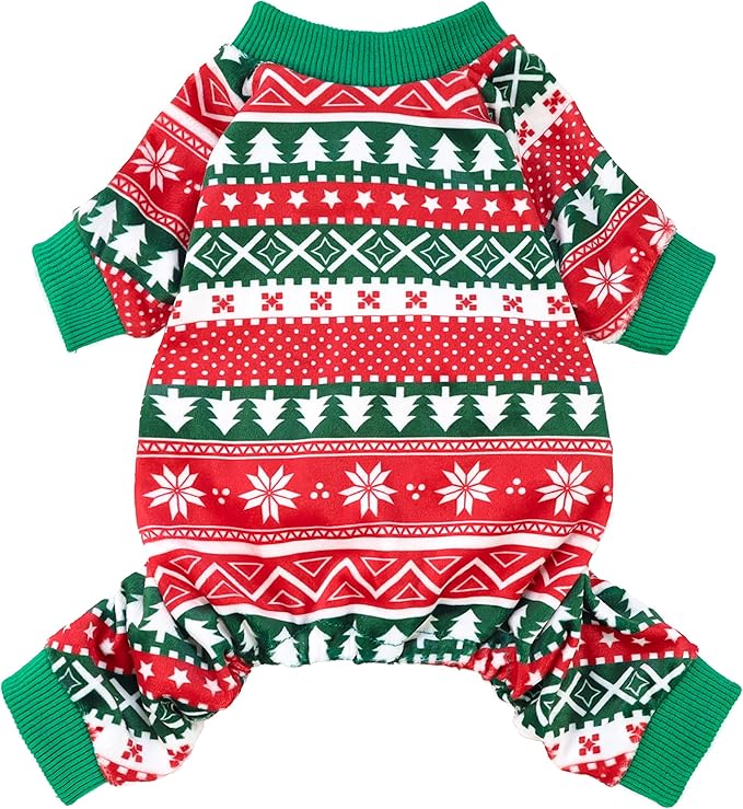 Fitwarm Dog Christmas Outfit, Holiday Pet Clothes by Fitwarm