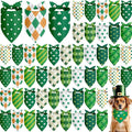 Weewooday 50 Pcs St Patricks Day Bandanas Bulk by Weewooday