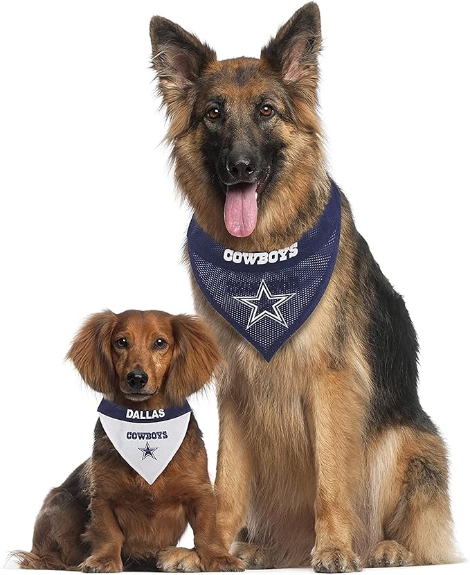 Pets First NFL Dallas Cowboys Reversible Bandana Size XX-Large - Image 4