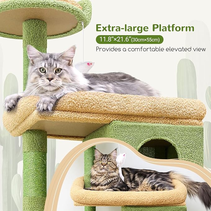 Globlazer Heavy Duty Cactus Cat Tree - Image 3