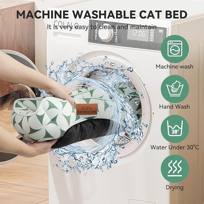 Rectangle Cat Dog Bed for Large Medium Small Pets Indoor Outdoor Machine - Image 5
