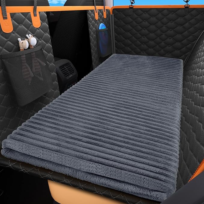 FURTIME Backseat Pet Bed Mat, Non-Slip Dog Bed - Image 9