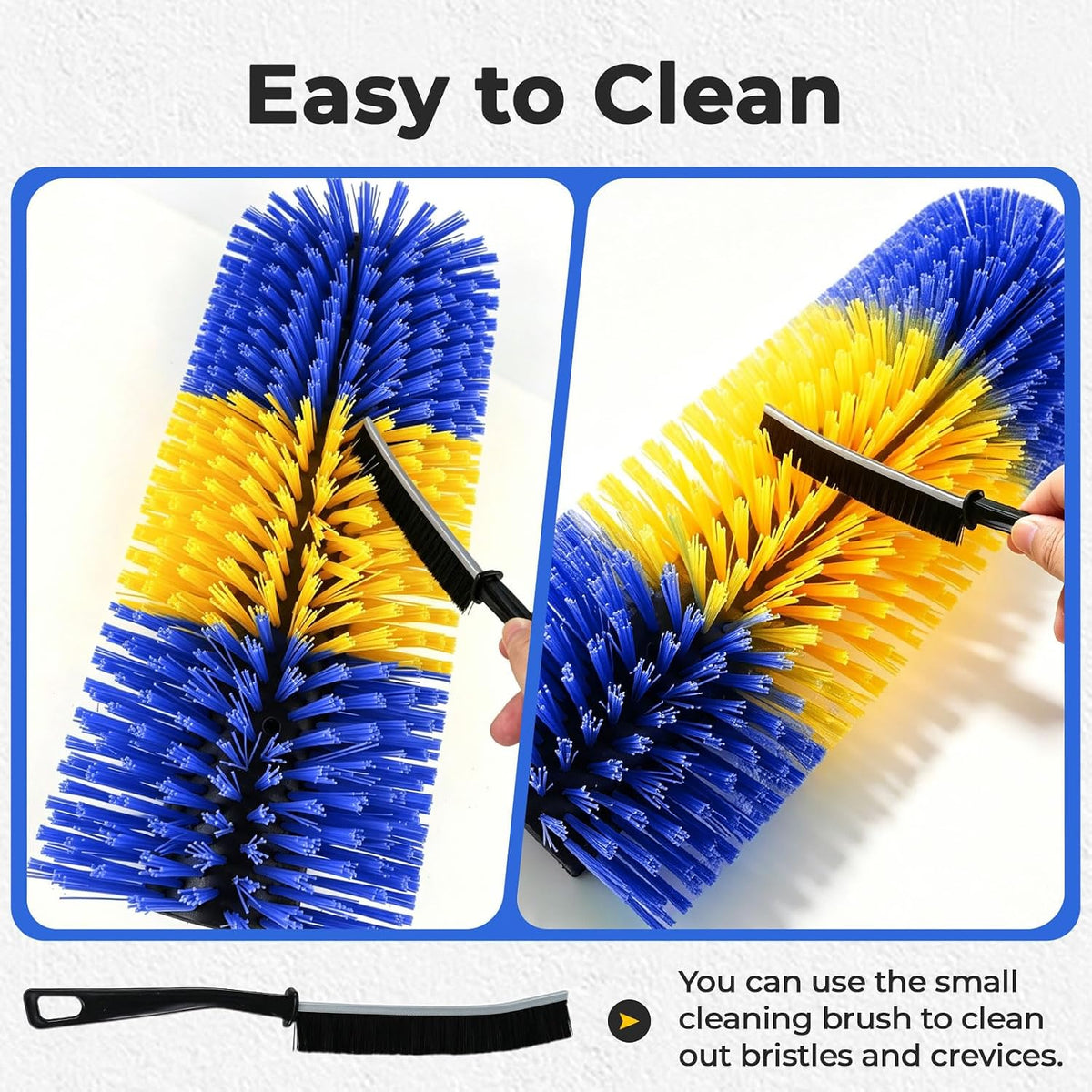 2 Packs Livestock Scratch Brush, Goats Brush Horse Scratching Post