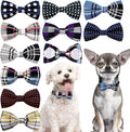 PET SHOW 10 Pack Small Dogs Collar Bowties Attachment Charms by PETSHOW