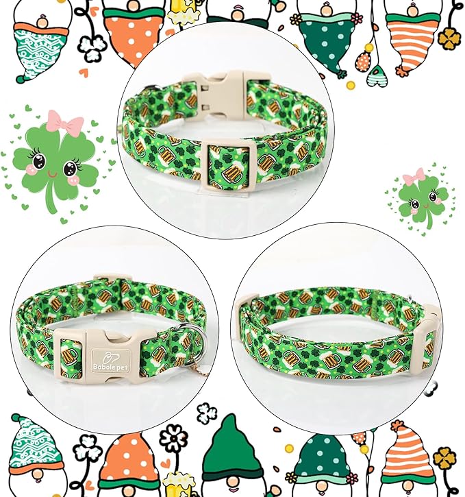 St Patricks Day Dog Collar for Small Dogs - Image 5