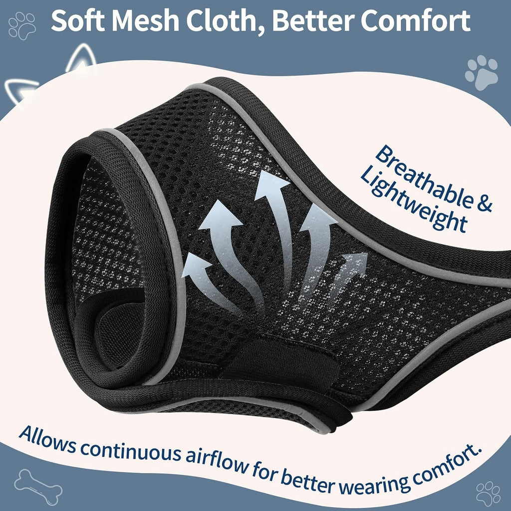 Mayerzon Soft Dog Muzzle for Large Dogs Malinois to Anti Biting Chewing