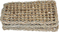 Super Bird Creations SB50008 Seagrass Mat for Cage Decor, Pet Enrichment and Boredom Relief - Versatile Toy-Making Base - Ideal for Parrots - Small to Large Birds & Reptiles - 7"x12" (3 Pack)