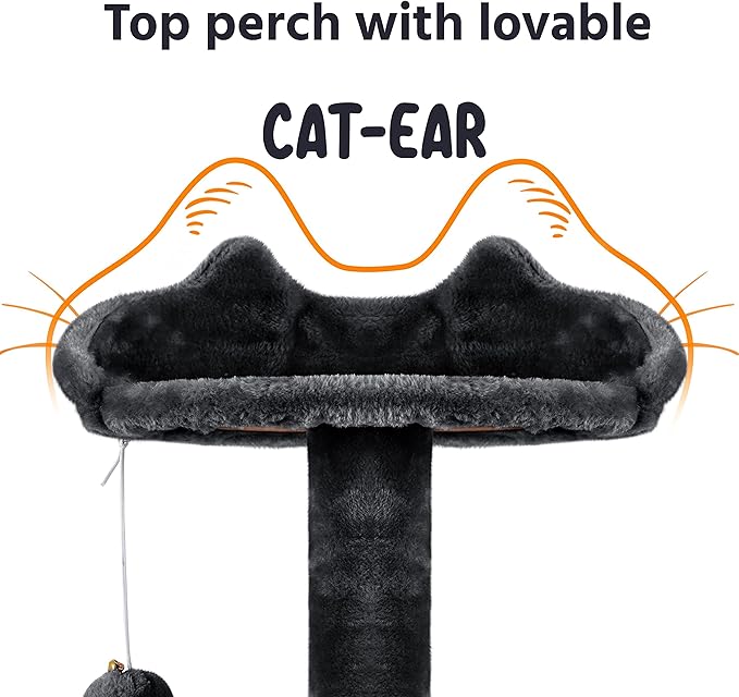 Yaheetech Multi-Level Cat Tree for Large Cats, - Image 6