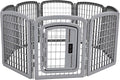 Amazon Basics 8-Panel Octagonal Plastic Dog Playpen, Indoor/Outdoor Pet Fence by AmazonBasics