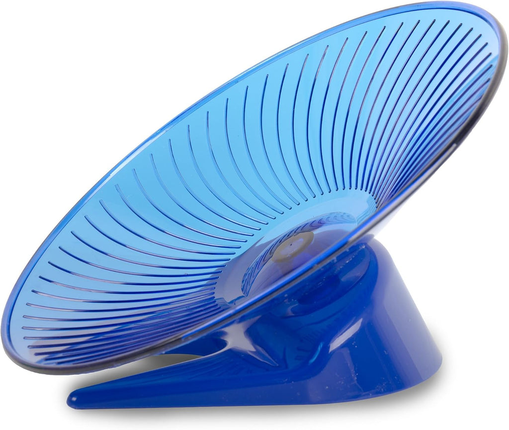 Ware Manufacturing Flying Saucer Exercise Wheel for Small Pets, 12-Inch - Colors may vary