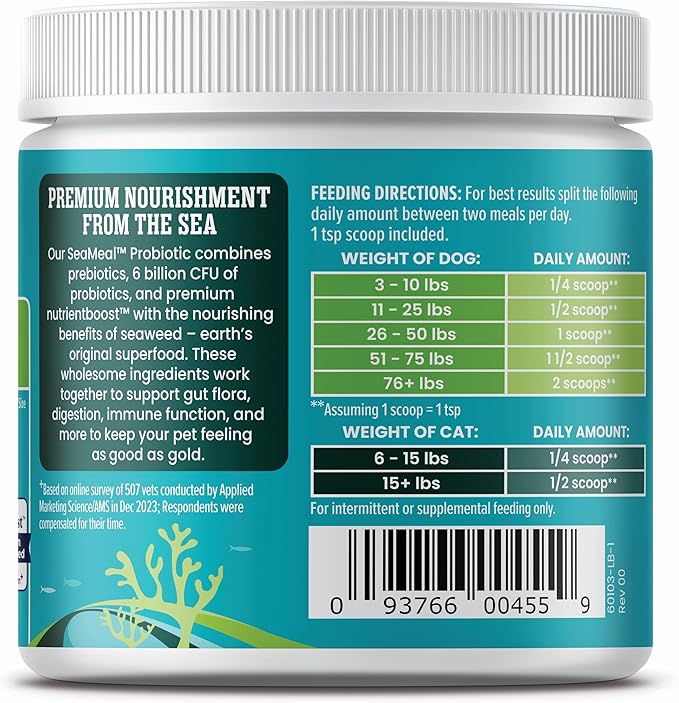 Solid Gold SeaMeal Cat Probiotic & Dog Probiotics - Image 7