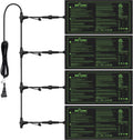 BN-LINK 10" x 20.75" Seedling Heat Mats for Seed Starting Plant Germination